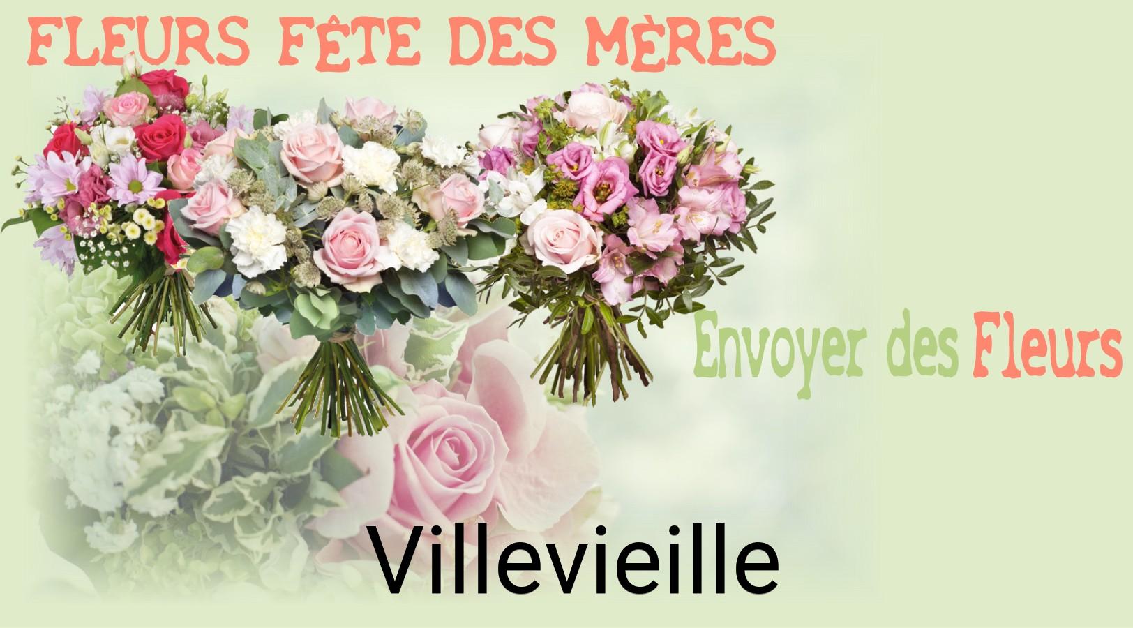 Bouquet de Fête des Mères livré à Villevieille